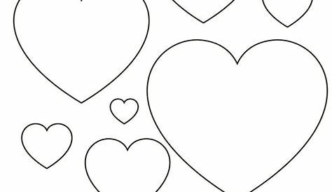 Printable Hearts | FaveCrafts.com