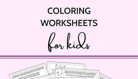 worksheets on earth day