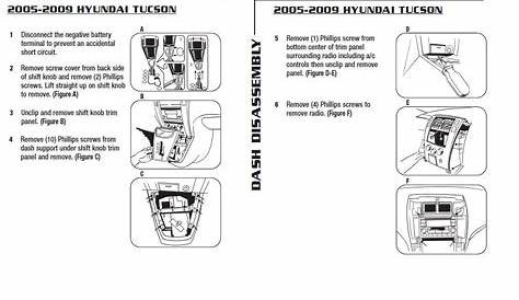 2006 Hyundai Tucson Installation Parts, harness, wires, kits, bluetooth