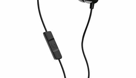 Skullcandy Jib In-Ear Earbuds with Microphone in Black-S2DUYK-343 - The