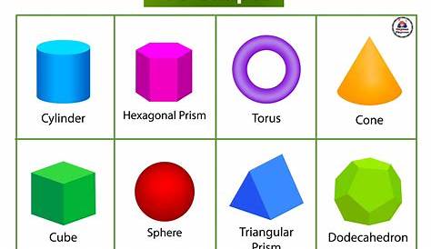 3D Shapes Free Printable Activities