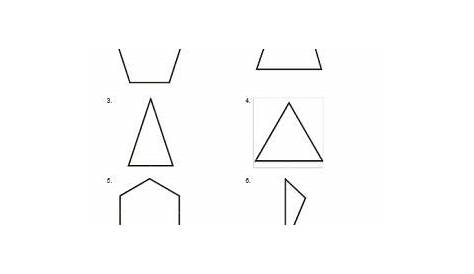 polygons and angles worksheets