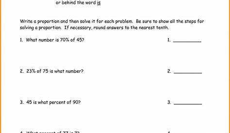 percent word problems worksheets pdf