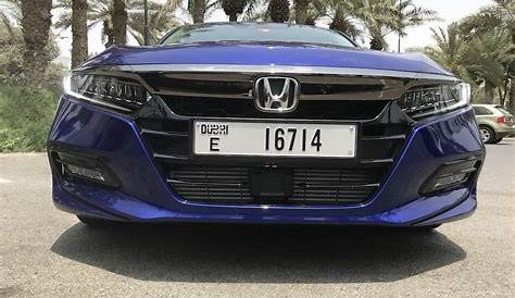 2019 Honda Accord 2.0 Turbo Sport: Review, Specs and Price in UAE