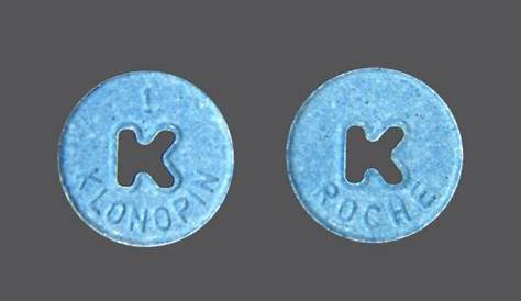 Klonopin Oral Tablet 1Mg Drug Medication Dosage Information