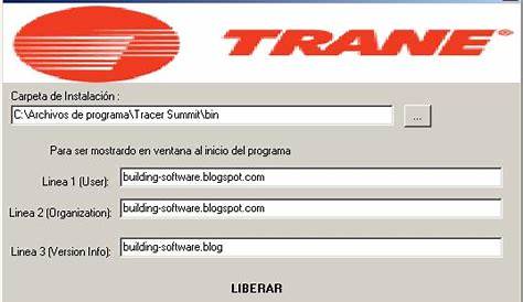 Building Software: TRACER SUMMIT (www.trane.com)