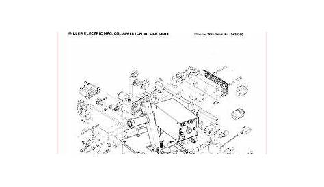 MILLER MILLERMATIC 30A FEEDER SERVICE / PARTS MANUAL EFF WITH S430390