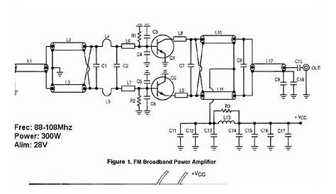 300w audio amplifier circuit diagram