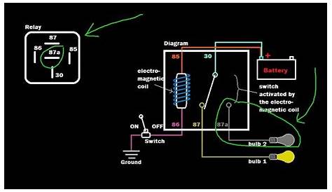 four pin relay wiring diagram