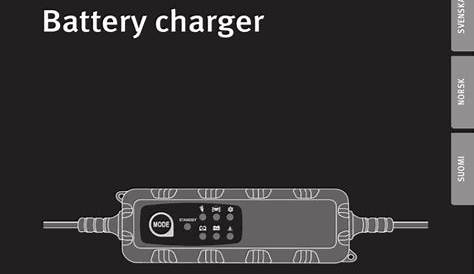 voltage battery charger manual