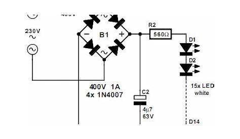 led on circuit diagram