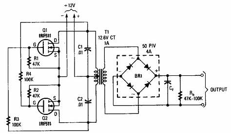 mosfet diagram in circuit