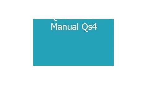 Est Quickstart Manual Qs4 | Manual, How to level ground, Exam study