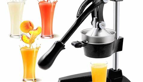 UBesGoo Commercial Grade Citrus Juicer Hand Press Manual Fruit Juicer