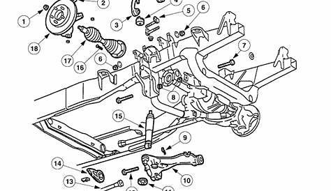 2002 ford expedition front suspension diagram