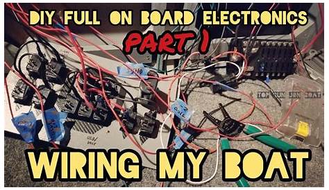 WIRING MY BOAT 1- DIY Full Electronics In Jon Boat - YouTube