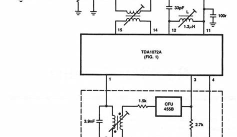 INTEGRATED_AM_RECEIVER - Measuring_and_Test_Circuit - Circuit Diagram