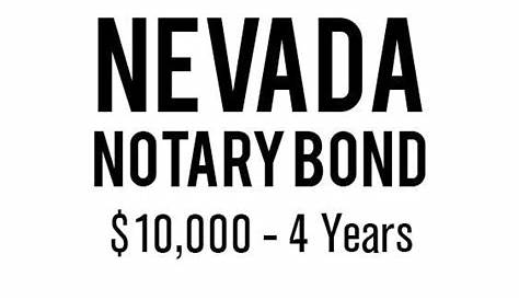 Nevada Notary Bond ($10,000 - 4 Years) – NotaryStamp.com