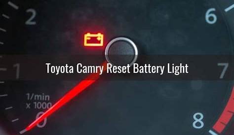 Toyota Camry Battery Issues - Know My Auto