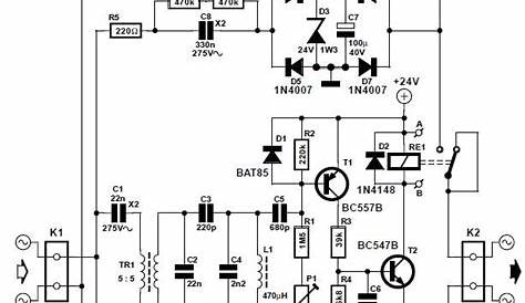 remote control switch circuit diagram pdf