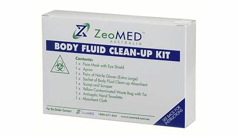 body fluid clean up kit