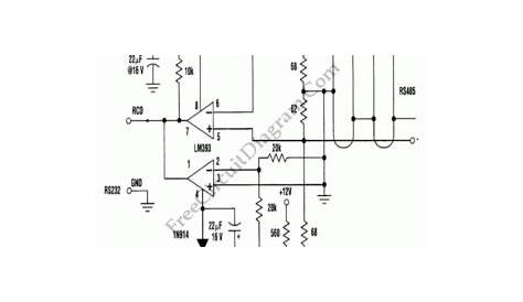 RS-485 – Electronic Circuit Diagram