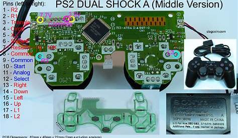 playstation 2 controller parts