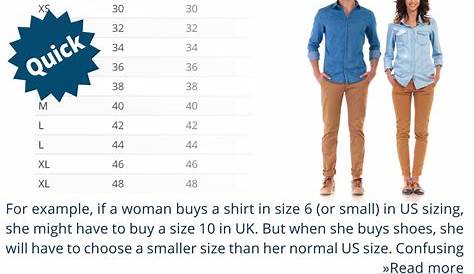 UK to US Sizes Charts | Women, Men, Kids | Clothes Sizes