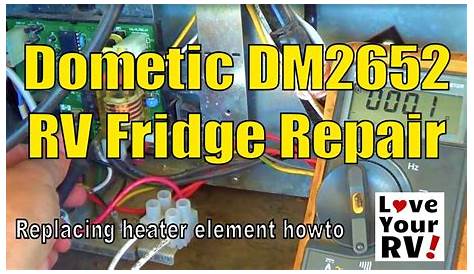 Dometic DM2652 RV Refrigerator Repair - YouTube