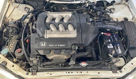 2002 Honda Accord 3.0L - Engine Compartment Layout