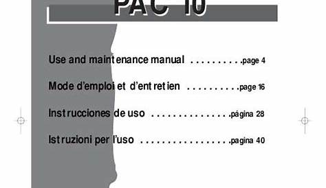 Delonghi Pac An125hpec Instruction Manual - azheavenly