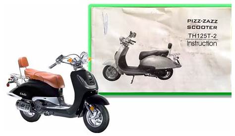 Reading the GY6 Chinese scooter manual 125 and 150cc - YouTube