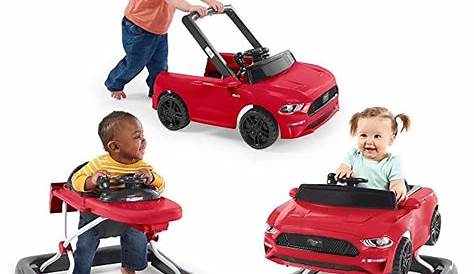 ford mustang baby walker instructions