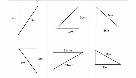 grade 8 pythagorean theorem worksheet