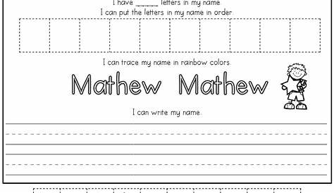 preschool editable name tracing worksheets