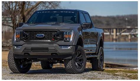 SCA Performance 2021 Ford F-150 Black Widow Features Raptor Tires, 6.0