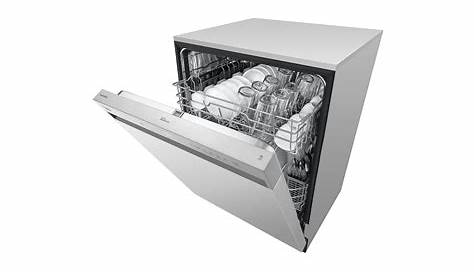 LG LDFN343LS: Front Control Dishwasher with QuadWash™ | LG USA