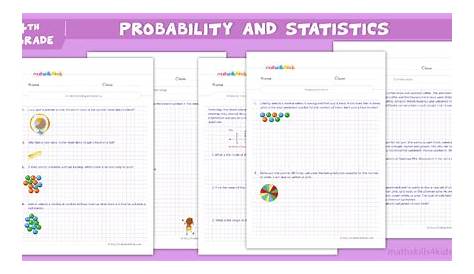 Statistics and probability in 4th Grade: Free worksheets & answers