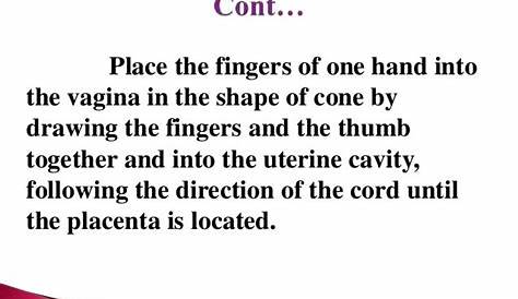 manual extraction of placenta cpt