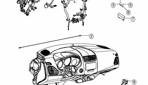 Dodge Dart Wiring. Instrument panel - 68239417AB | Myrtle Beach SC