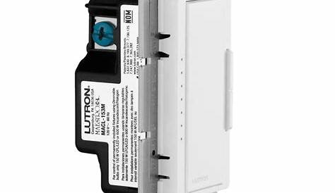 Lutron Maestro C.L Digital Dimmer Multi-Location Switch Kit, White