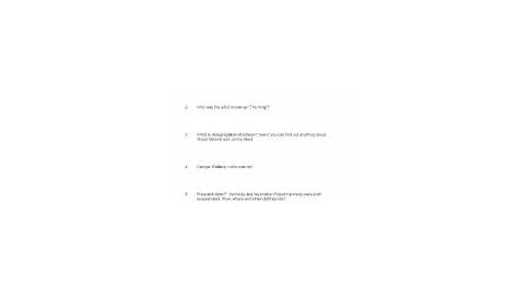 forrest gump movie questions worksheet