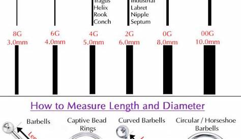 Top 24 Earring Size Chart – Home, Family, Style and Art Ideas