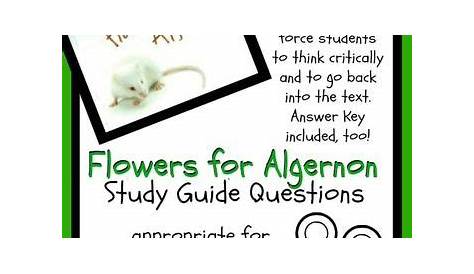 flowers for algernon questions