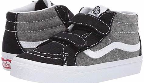 vans sneakers for toddlers size chart