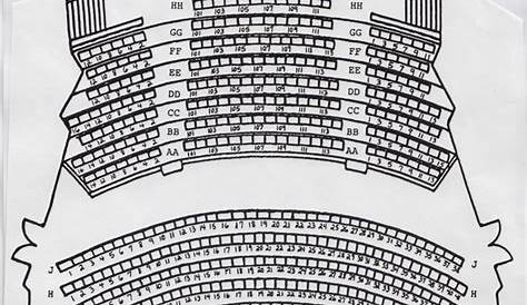 seating chart lena horne theater