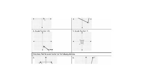 Dilations Guided Notes and Worksheet | Secondary math, Guided notes