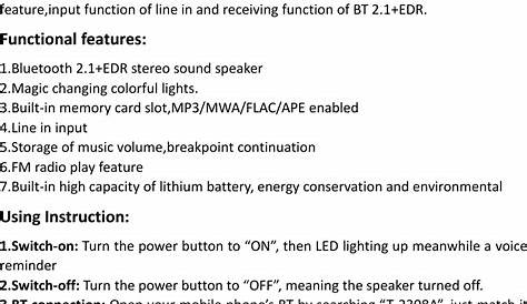 Beatbox Mini Bluetooth Speaker User Manual - universesupernal