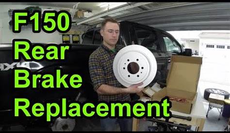 Ford F150 Rear Brake Replacement - YouTube