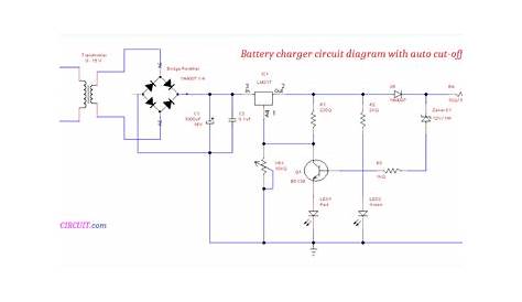 heavy duty battery charger circuit diagram